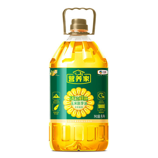 中粮福临门营养家活粒鲜胚玉米胚芽油5L 商品图0