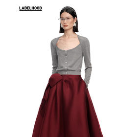 【SHUSHUTONG】蕾虎时尚百搭坎肩针织开衫2025春夏新款女装上衣