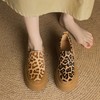 【预售5天】真皮豹纹马毛百搭简约厚底拼色单鞋春季新款日常休闲乐福鞋TYMXY&1896 商品缩略图2