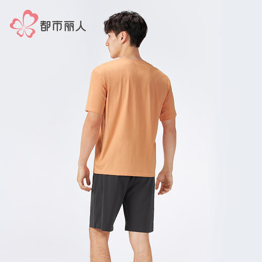 都市丽人男士棉质短袖套装薄32支CVC单面超值精选短袖类FHH2A5 商品图3