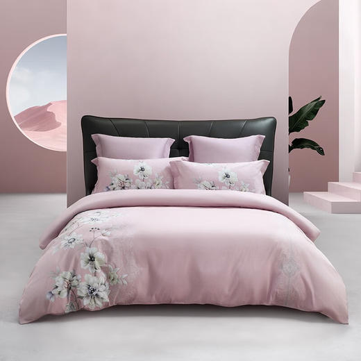 水星家纺邂逅挚恋全棉磨毛四件套【HSCJ10.0】 商品图0