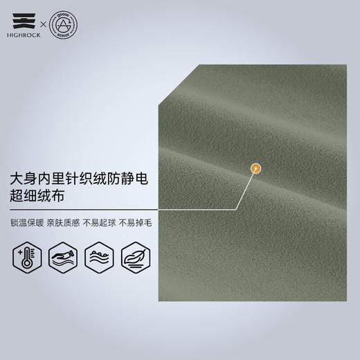 天石鹅铠甲男款连帽户外徒步防风衣运动风衣夹克G417 商品图3