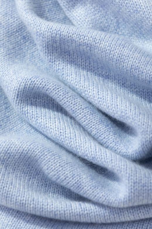 老钱风 | 天青蓝厚织羊绒上衣半裙套装L码 商品图2