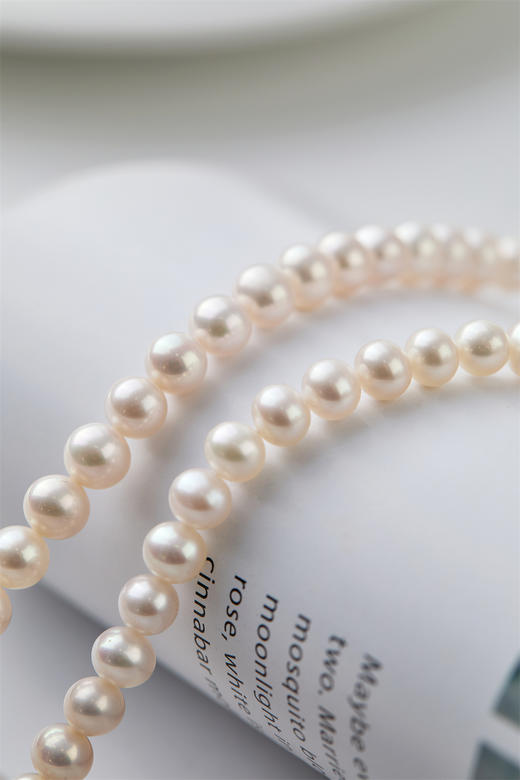 pearl moments  万事如意 四叶草（珍珠）珍珠项链 商品图4