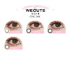 「Wecute」暮色棕 落日奶酪 试戴装/2片装 商品缩略图1