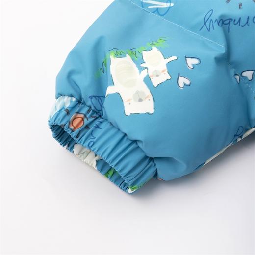 贝贝怡童装冬季款男童连帽个性印花羽绒外套小男孩保暖防风羽绒服234S3235 商品图4