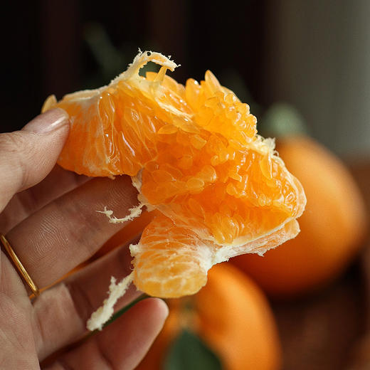 【集甜、香、嫩、多汁于一身的柑橘  春见耙耙柑】自然成熟的好果子  黄金酸甜比  清甜多汁  无核无渣  一口春天 一口春见 自然酸甜 粒粒分明~ 商品图6