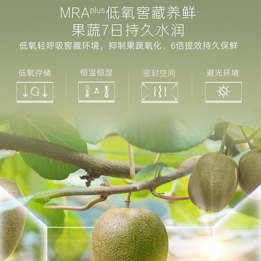 卡萨帝（Casarte）重磅新品 601升大容量家电 一级变频薄大容量零距离嵌入式节能冰箱变频卡萨帝601升十字对开门平嵌冰箱 MRA低氧养鲜 智慧动态除菌 BCD-601WGCTDM4DMU1 商品图3