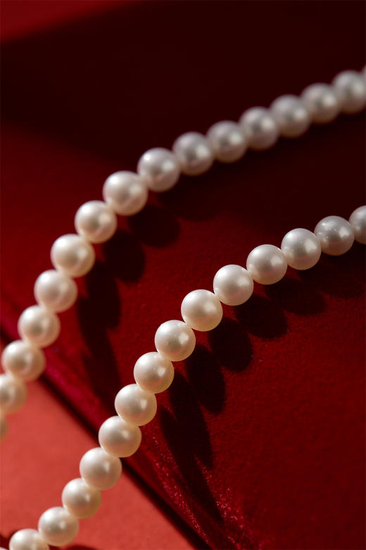 万事如意 四叶草（南红）珍珠项链 商品图5