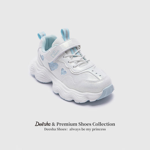 笛莎Deesha 女童童鞋2025春新款时尚透气低帮运动鞋 商品图1