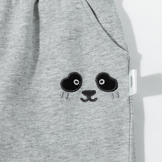 贝贝怡亲肤纯棉男童裤子25春秋简约百搭透气绵软儿童束脚休闲裤子ZB1EK020 商品图5