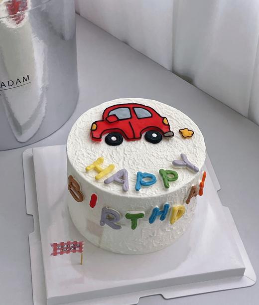 【臻品系列】---【小汽车】儿童蛋糕【网图】男孩生日蛋糕 商品图0