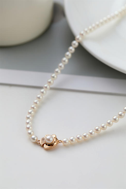 pearl moments珍刻  年年有鱼（珍珠小鱼） 小鱼儿4号baby珍珠项链 商品图9