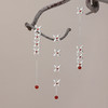 【以花迎春·以钱迎福】走花路行大运·连钱纹 红绳/项链/耳钉系列 商品缩略图7