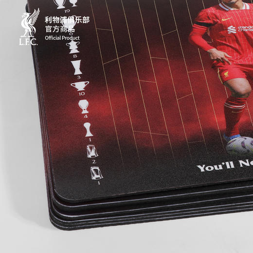 【官方正版】利物浦俱乐部 | 球员肖像鼠标垫足球迷电竞桌垫 商品图1