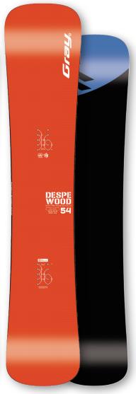25/26GRAY雪板DESPE WOOD 橙色板面 商品图0