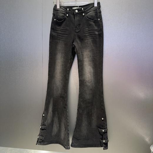 N植绒喇叭牛仔裤 冬季 550064330091 商品图3