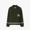 BURBERRY 巴宝莉 男士马术骑士徽标羊毛外套 绿色 8095245 A3453 商品缩略图0