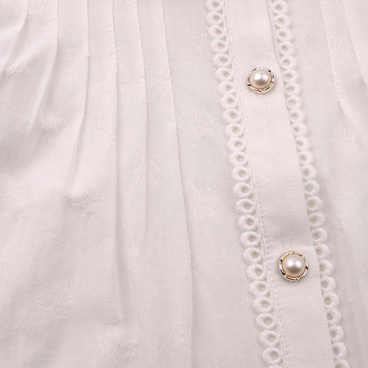 棉果果春季新品商场同款女童时尚百搭简约翻领衬衣M122150225093 商品图4