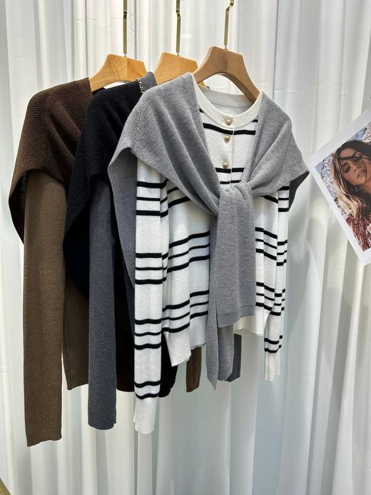 福利 | 100%美丽诺羊毛造型保暖围巾披肩 商品图1