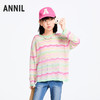 女童圆领长袖针织衫春季新款安奈儿童装实体店同款AG514533 商品缩略图0