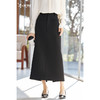 剩S 米思阳2025秋新品通勤优雅中长款直筒一步裙半身裙女5598 商品缩略图0