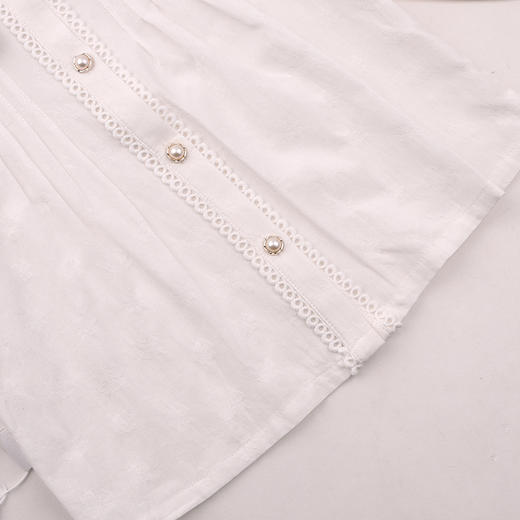 棉果果春季新品商场同款女童时尚百搭简约翻领衬衣M122150225093 商品图2