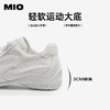 MIO米奥纯色圆头蕾丝系带德训鞋时尚轻便休闲女单鞋M251566963 商品缩略图4