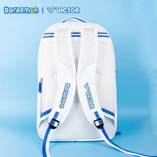威克多VICTOR羽毛球包威克多哆啦A梦联名双肩包装球拍BR5035DRM机器猫 矩形包BR5635DRM独立鞋仓 商品图1
