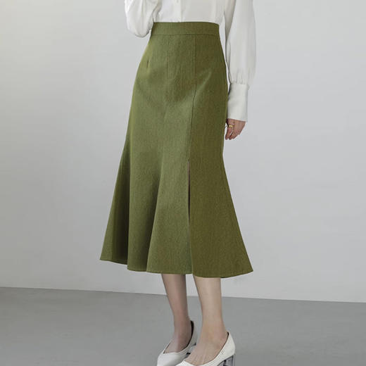 裁缝学苑AS407  秋装新款鱼尾群包臀半身裙纸样女装休闲半裙子打版裁剪样板 商品图2