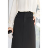 剩S 米思阳2025秋新品通勤优雅中长款直筒一步裙半身裙女5598 商品缩略图4