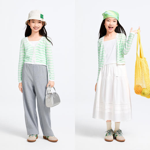 女童针织套装春季新款安奈儿童装实体店同款AG514542 商品图3