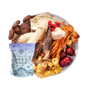 四川广元山珍高山生态羊肚菌菇汤包60g