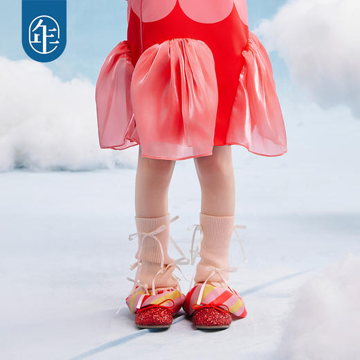 年衣儿童袜套2025年春季新款女童堆堆袜宝宝腿套中长筒小腿护膝袜子奇妙糖心筒袜 商品图2