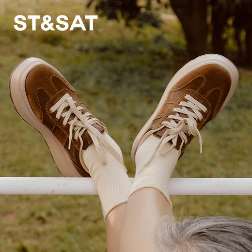 【绒里可选】星期六复古厚底增高休闲鞋SSC3112E74/SSC411DEH6 商品图3