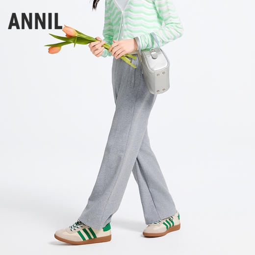 女童全腰针织裤春季新款安奈儿童实体店同款AG516593 商品图2