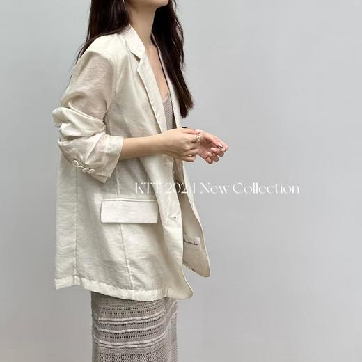 顺丰包邮42756洛诗琳新款醋酸羊毛提花老钱休闲西装61121 商品图2