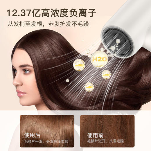 百斯腾高速吹风机智能感温快速吹风机 商品图9