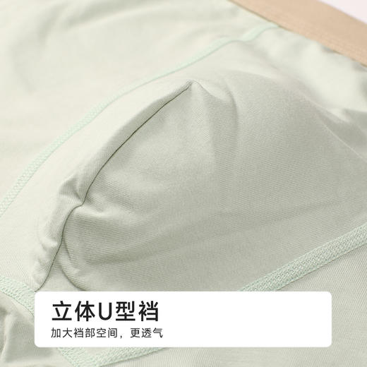 都市丽人棉平角40S棉拉架日常休闲平角裤FKHG04 商品图7