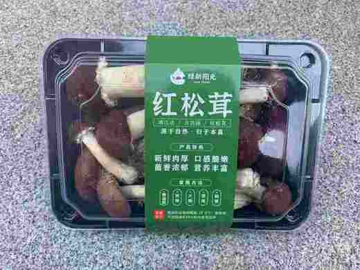 L绿新阳光特惠精品红松茸1斤 商品图1