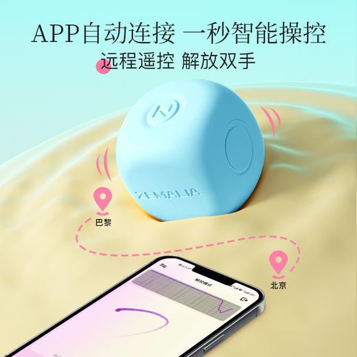 枕木恋掷爱骰子跳蛋app远程遥控强震自慰器成人情趣女性玩具无线 商品图2