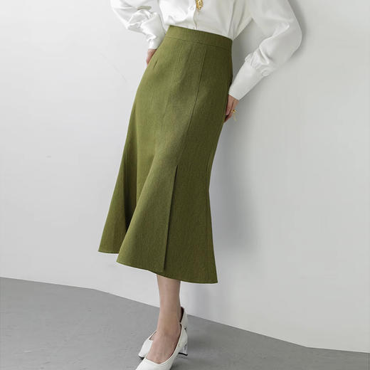 裁缝学苑AS407  秋装新款鱼尾群包臀半身裙纸样女装休闲半裙子打版裁剪样板 商品图5