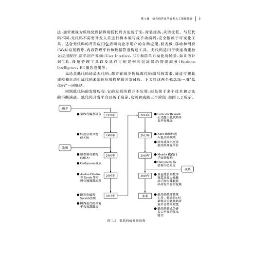 低代码+AI：人工智能时代软件开发新范式/新智信息前沿丛书/夏莹杰/邝砾/江伟维/李赞赞/李浩/姚佳/浙江大学出版社 商品图3