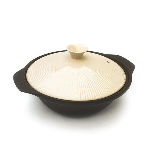 【特惠5折清货】日本万古烧直火锅汤锅陶锅砂锅炖锅煲仔饭米饭炖汤9号225ml 商品图2