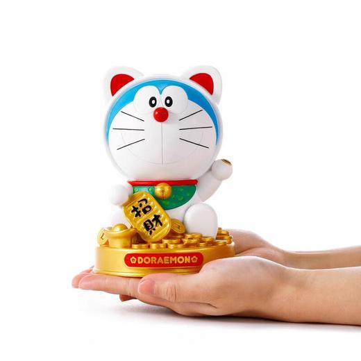 哆啦A梦扮招财猫音乐玲摆饰音乐盒 商品图1