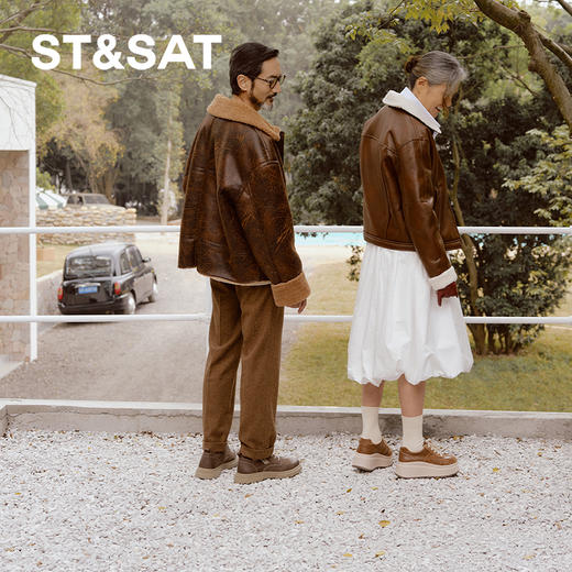 【绒里可选】星期六复古厚底增高休闲鞋SSC3112E74/SSC411DEH6 商品图1