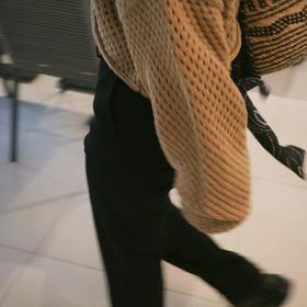 顺丰包邮43017洛诗琳经典随性百搭修身小直筒瘦腿西裤693