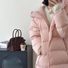 卉遇 90白鹅绒长款 经典百搭 泡芙冰淇淋色系 羽绒服 4色可选 商品缩略图7