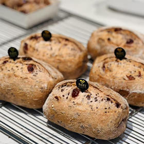 红酒亚麻籽包20