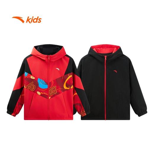 【新年款外套】安踏儿童男大童潮流系列新年款双面穿外套A72518602 商品图2